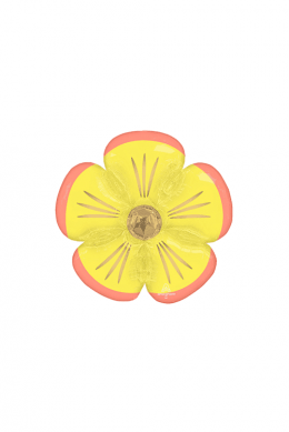 Фигура «Маргаритка» Желтая