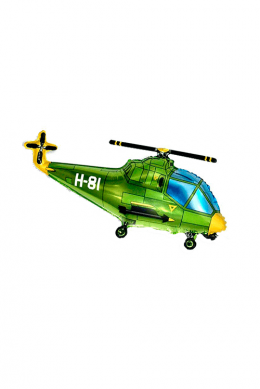 Фигура «Вертолет военный зеленый»