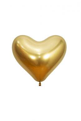 Сердце хром золото