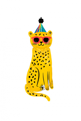 Фигура «Леопард в очках и колпаке»
