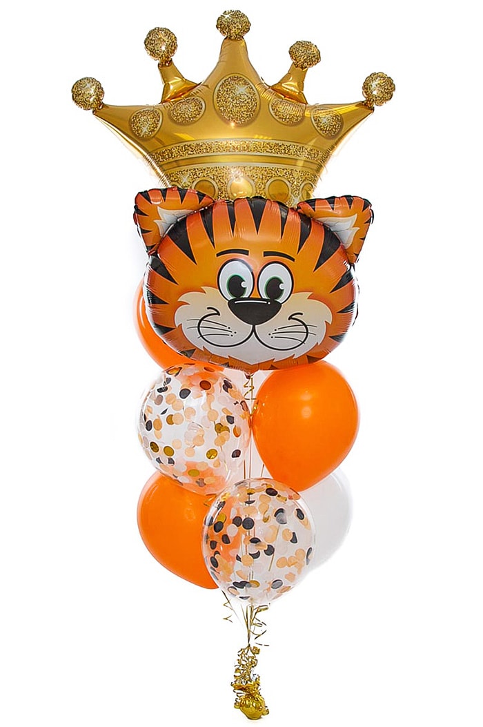 Тигр шаров. Шар Тигренок. Шары с тигром. Композиции воздушных шаров с тиграми. Композиция с тигренком шары.