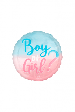 Круг «Мальчик или Девочка» Омбре
