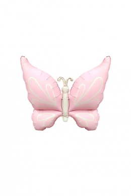 Фигура «Нежная бабочка» Розовый сатин