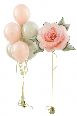 Комплект гелиевых шаров «Акварель»