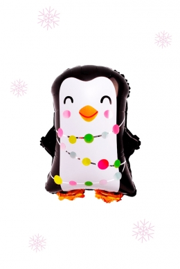 Фигура «Пингвин в гирлянде»