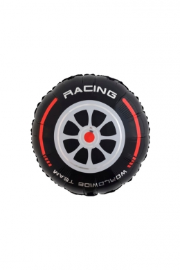 Круг «Гоночное колесо» Черный/красный