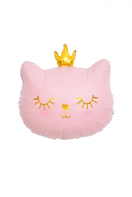 Фигура «Котенок принцесса» Розовый