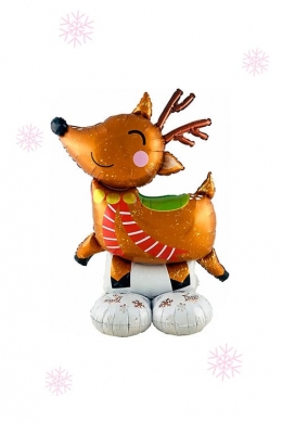 Ростовая фигура «Олень в красном шарфе»