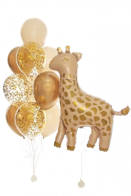 Комплект гелиевых шаров «Жирафик»