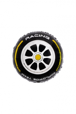 Круг «Гоночное колесо» Черный/желтый