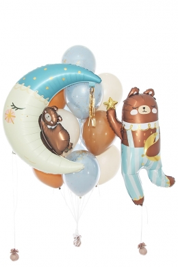 Комплект воздушных шаров "Сладких снов!"