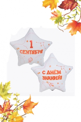 Звезда «1 сентября, С Днем знаний»